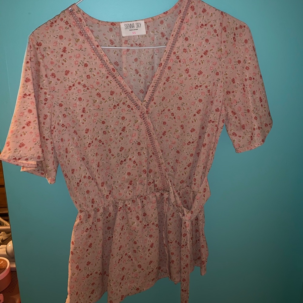 Low-Cut Blouse
